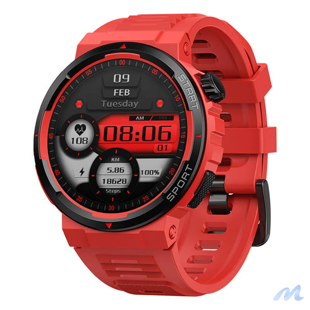 Zeblaze Ares 3 Plus Smartwatch (Red)