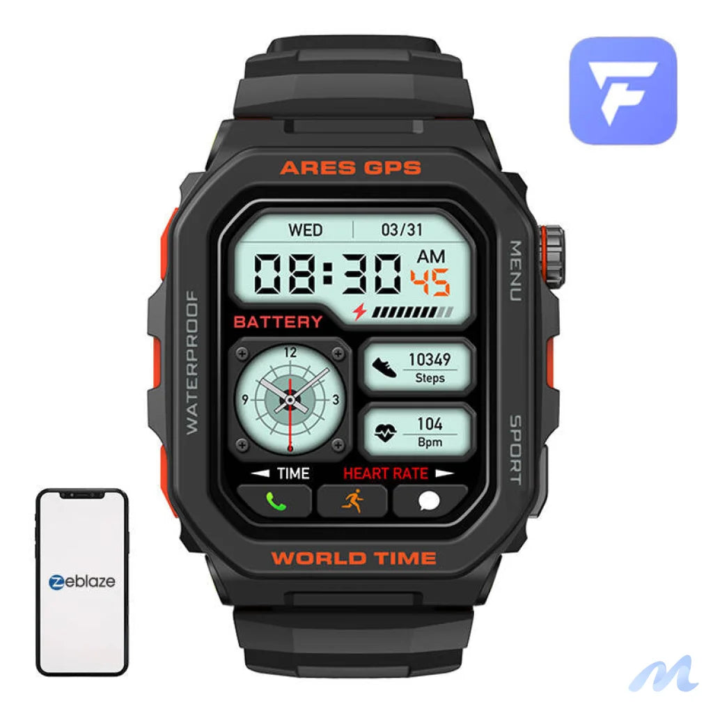 Zeblaze Ares GPS smartwatch (black)
