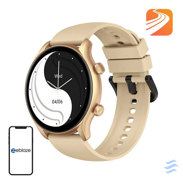 Zeblaze Btalk 3 Plus Smartwatch (Gold) Smartwatches