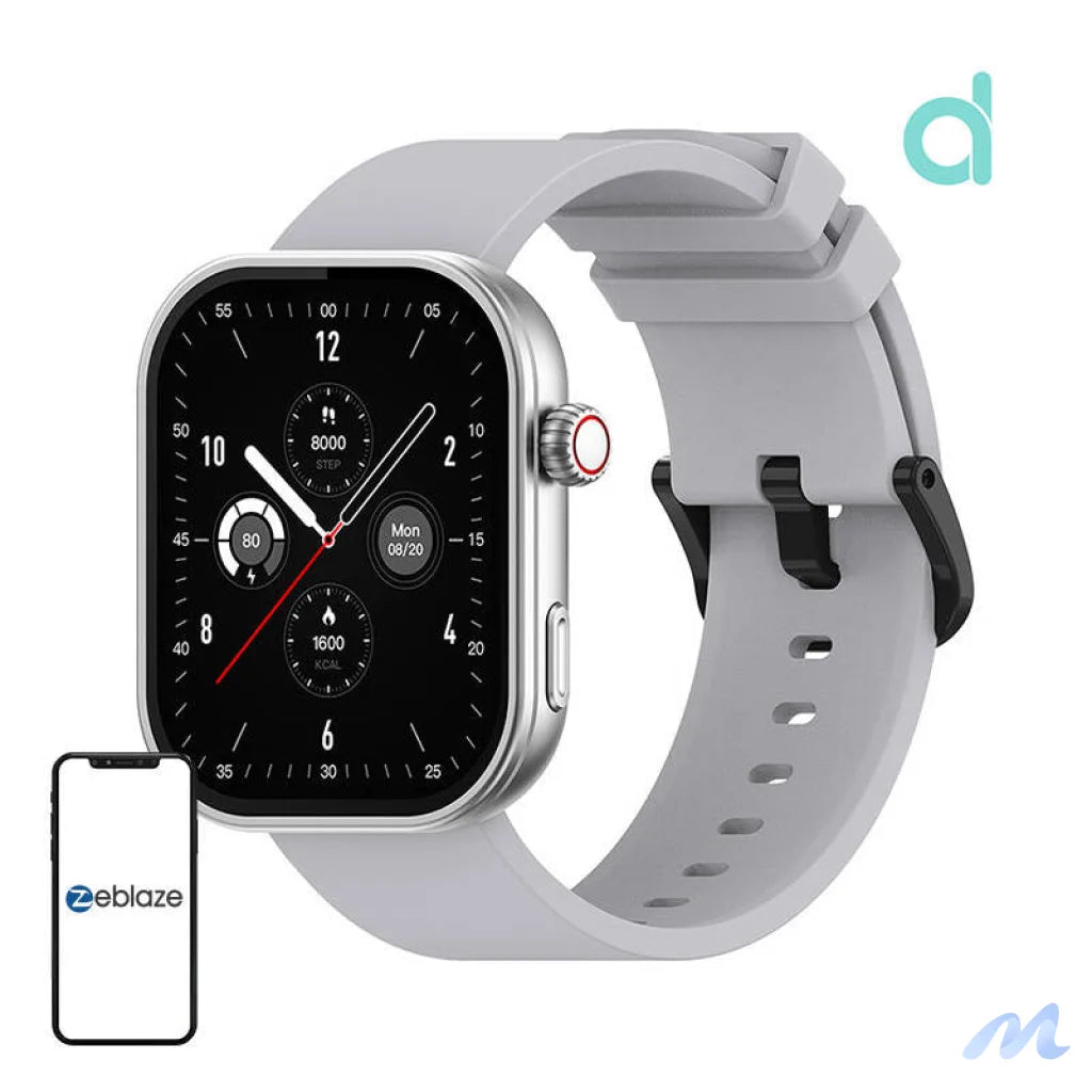 Zeblaze Btalk Plus Smartwatch (Silver)