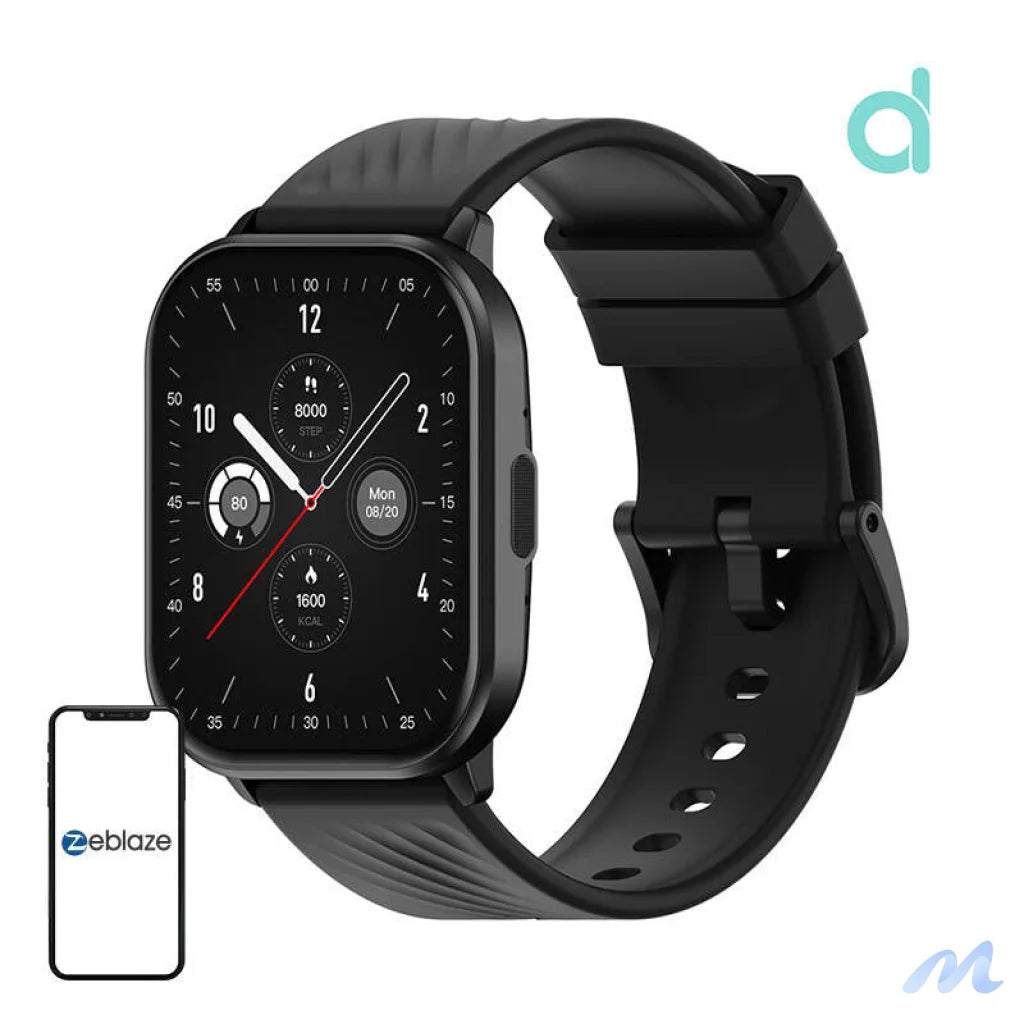 Zeblaze GTS 3 Smartwatch (Black).