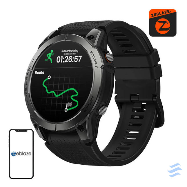 Zeblaze Stratos 3 Pro Smartwatch (Black) Smartwatches