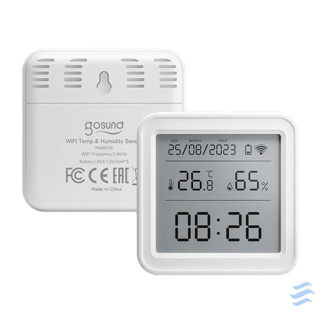 Zigbee Gosund ST17 LCD smart temperature and humidity sensor Tuya Sensors