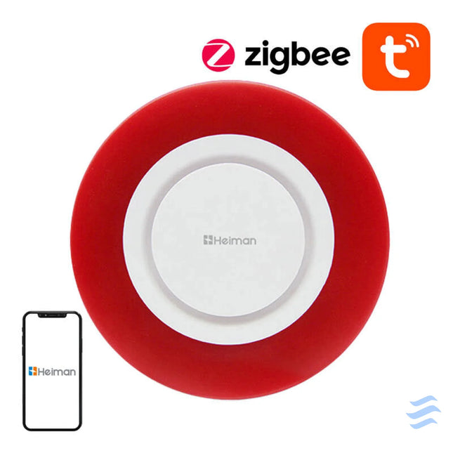 Zigbee Heiman HS2WD Tuya smart wireless alarm siren Access control