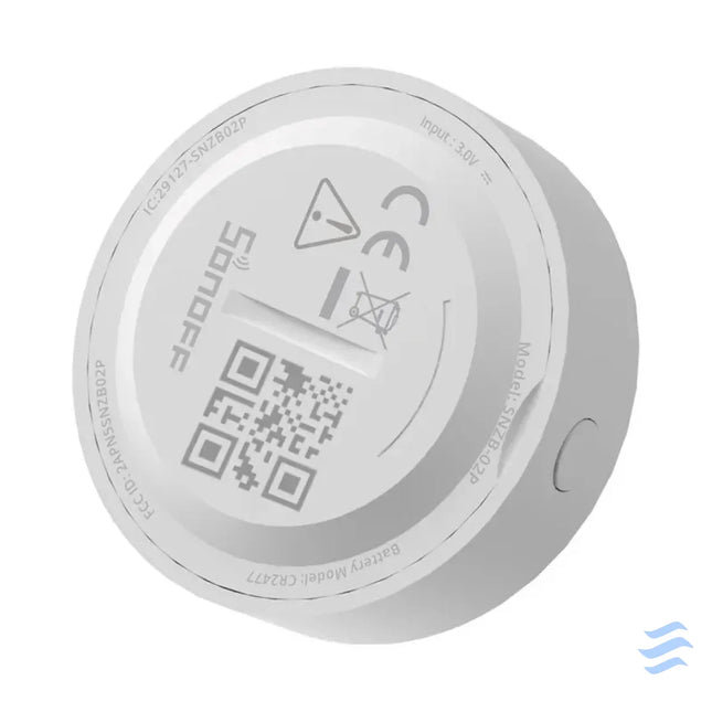 ZigBee Sonoff SNZB 02P smart temperature and humidity sensor (round) Sensors