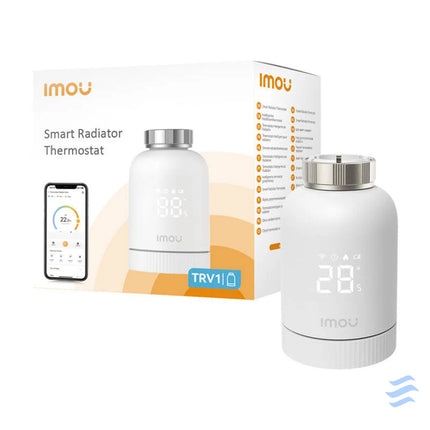 ZigBee thermostatic head IMOU IOT TRV1 EU + 6 adapters Thermostatic heads