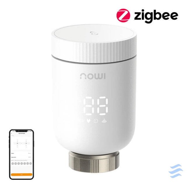 ZigBee thermostatic head IMOU IOT TRV1 EU + 6 adapters Thermostatic heads
