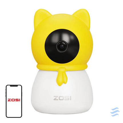ZOSI 4MP HD 355° Electronic Camera/Nanny Electronic nannies
