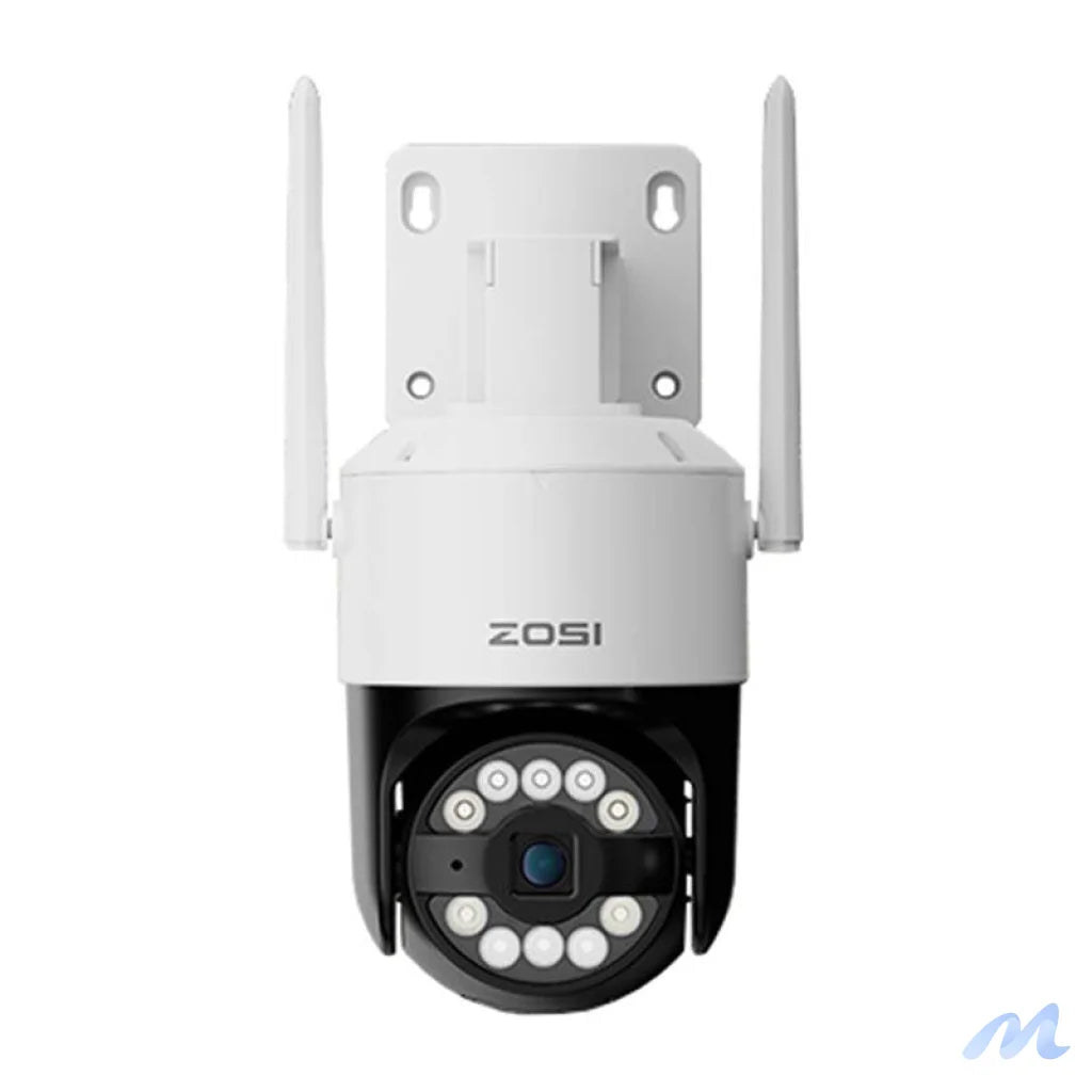 ZOSI C296 WiFi 8MP dual Pan Tilt IP66 outdoor camera + 32GB microSD card